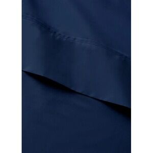 Ralph Lauren Home 464 Thread‎ Count Percale Flat Sheet Twin Polo Navy Blue